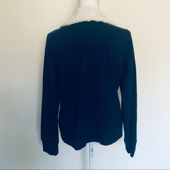 SO Navy Fleece Collar Jacket - Picture 5 of 9